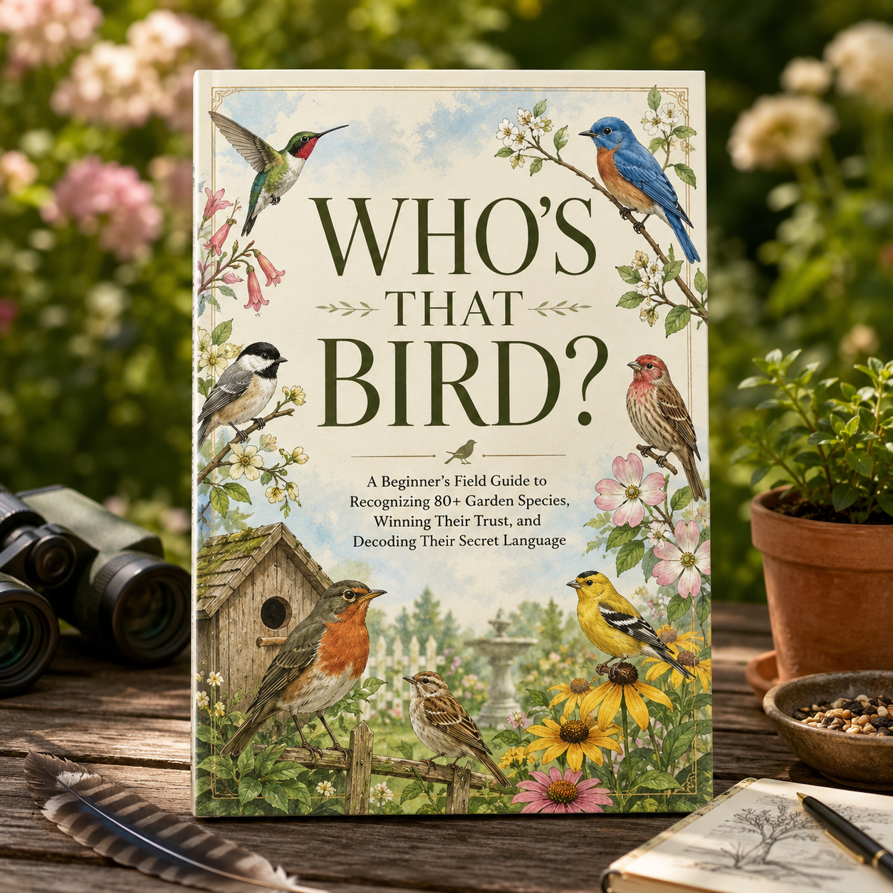 Who’s That Bird? A Beginner’s Field Guide to Recognizing 80+ Garden Species, Winning Their Trust, and Decoding Their Secret Language