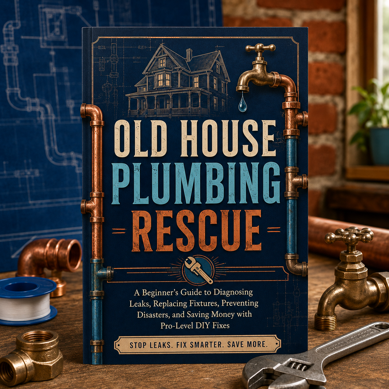 Old House Plumbing Rescue: A Beginner's Guide to Diagnosing Leaks, Replacing Fixtures, Preventing Disasters, and Saving Money with Pro-Level DIY Fixes