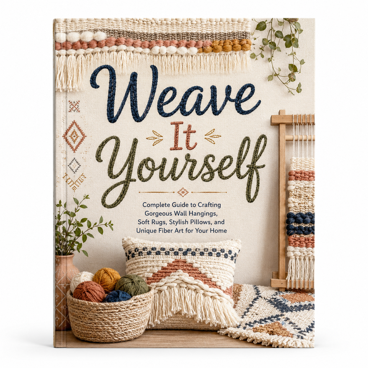 Weave It Yourself: Complete Guide to Crafting Gorgeous Wall Hangings, Soft Rugs, Stylish Pillows, and Unique Fiber Art for Your Home