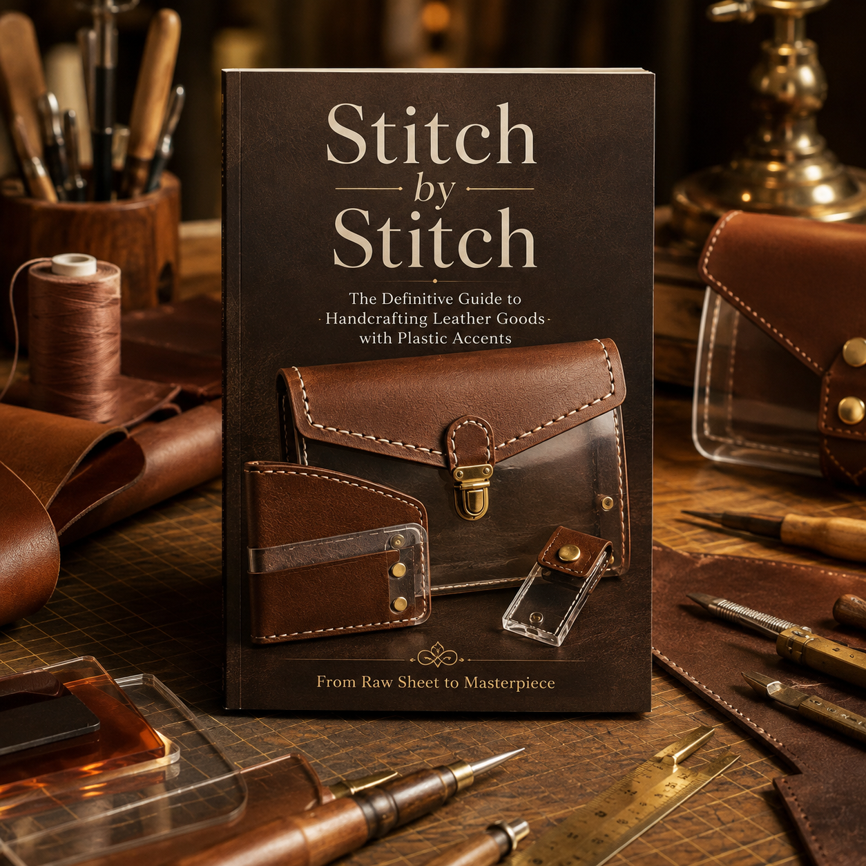 Stitch by Stitch: The Definitive Guide to Handcrafting Leather Goods with Plastic Accents - Start with a Raw Sheet, End with a Masterpiece, Every Tool and Technique Revealed